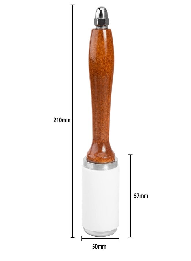 WUTA Leather Carving Hammer Professional Leather Mallet Leatherworking Maul Nylon Head Hammer for Handmade DIY Tools - Image 3
