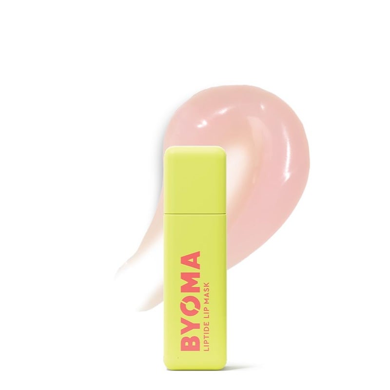 BYOMA Liptide Lip Mask - Lightweight, Overnight Mask - Peptide Lip Treatment with Peptides, Babassu Oil & AHA - Hydrating, Exfoliating Balm - 0.16 oz - Image 1
