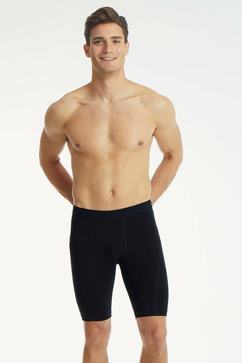 Tutku Elit Passion Elite Men's Elastane Long Boxer 1253 - 6 Pieces  - Image 1