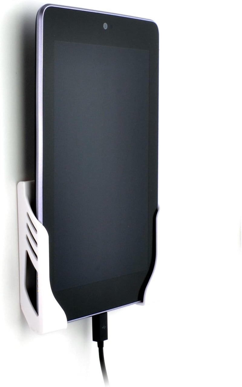 Dockem White Koala Tablet Wall Mount Universal Damage-Free Adhesive Wall Dock for iPad, Android and Windows Tablets, and Smartphones - Image 5