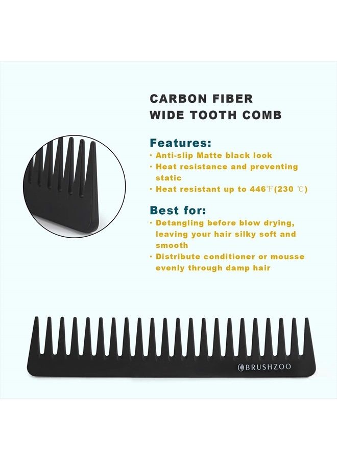 O BRUSHZOO BRUSHZOO Detangling Hair Brush for Curly Hair, Hair Brushes for Women Men or Kids Curly Hair, Detangler Brush for Natural 3/4abc Hair, Easier and Faster Detangling on Wash Days (Red) - Image 5