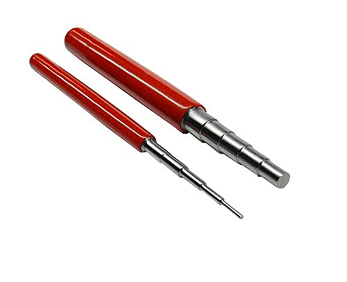 SWISSO Wire Wrapping Mandrel Steel 2pc Bead Working Loop Jump Ring Making Jewelry Tool Mandrels are Designed for Wire Wrapping Used by Bead and Wire Artists