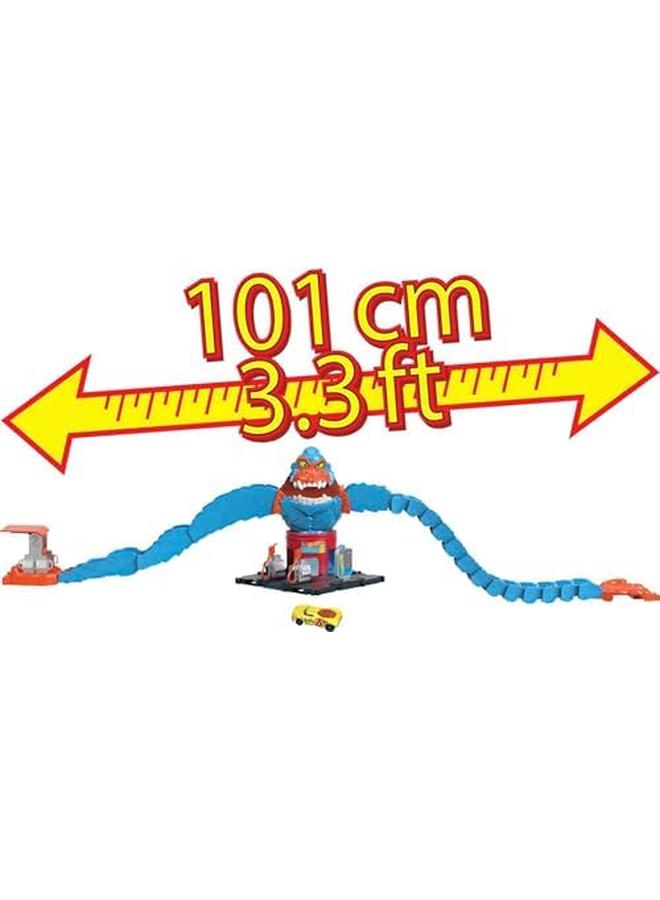 Hot Wheels City Wreck And Ride Gorilla Attack Playset With 1 Toy Car - Image 3