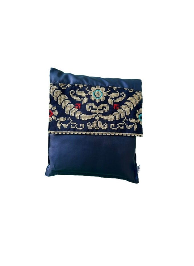 Generic - DARK BLUE prayer cloth polyester  3 peace's set top skirt and bag light weight to carry in your bag easy to wash nontransparent   don’t miss your SALAH - Image 1