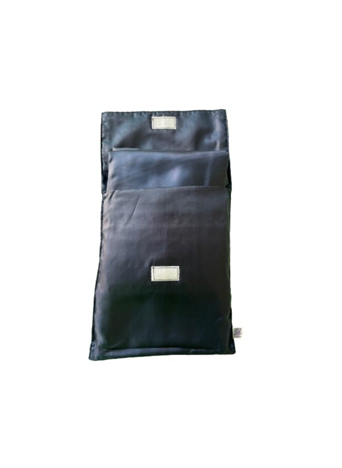 Generic - DARK BLUE prayer cloth polyester  3 peace's set top skirt and bag light weight to carry in your bag easy to wash nontransparent   don’t miss your SALAH - Image 1