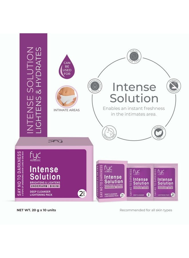 FYC Professional Yavi Cosmetics 2 STEPS OF UNDERARM & BIKINI CARE Deep Cleanser Lightening Pack - Image 1