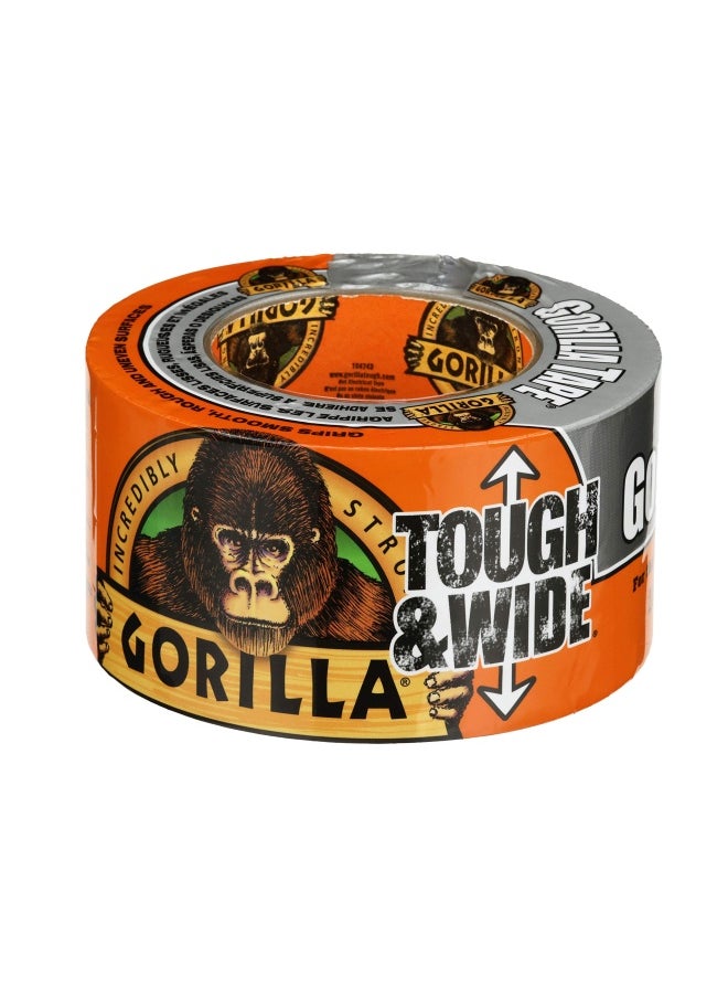 Gorilla TougHand Wide Utility Tape 1 Pack Silver  - Image 2