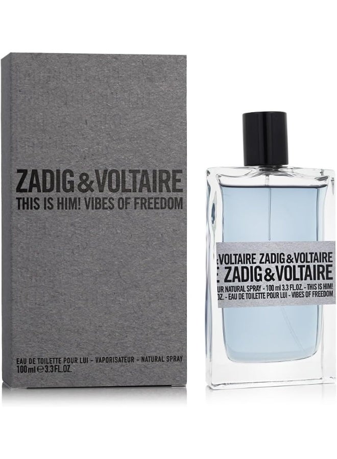 ZADIG & VOLTAIRE This Is Him! Vibes Of Freedom Eau De Toilette - Image 1