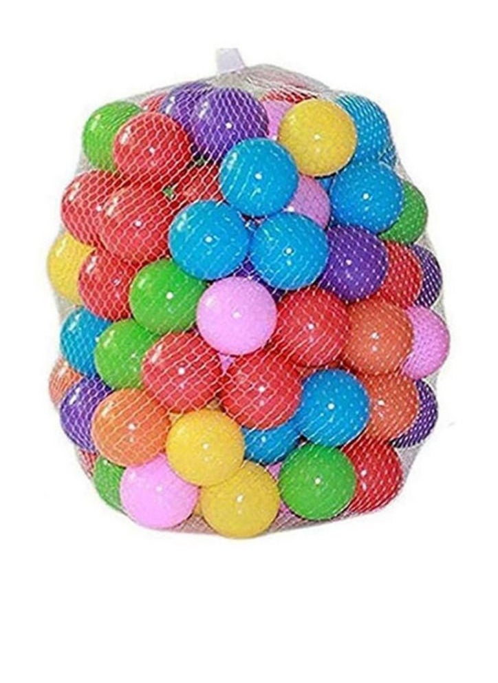 MeetuBaby 50 Piece Soft Ocean Pit Ball Play Set MultiColour 1+ Years 31.4x29x18cm 