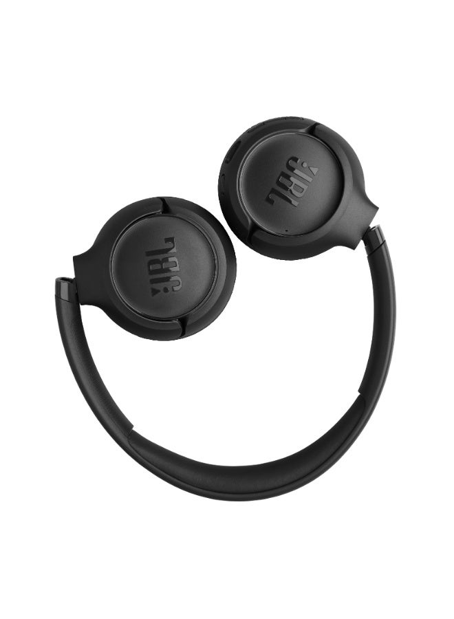 جي بي إل سماعات رأس لاسلكية على الأذن JBL Tune 530Bt بصوت جهير نقي بطارية 76 ساعة مكالمات بدون استخدام اليدين بالإضافة إلى وعي الصوت اتصال متعدد النقاط خفيفة الوزن وقابلة للطي - Image 3