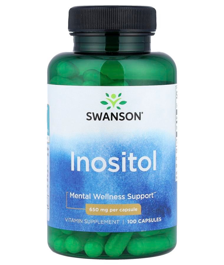Inositol 650 mg 100 Capsules