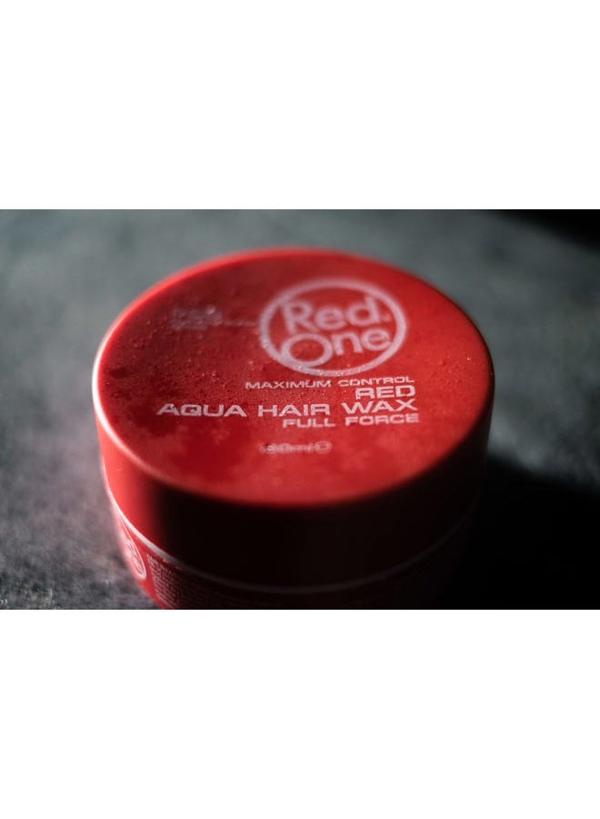 RedOne Hair Styling Wax Red 150 ml | Edge Control | Hair Gel Wax | Ultra Hold | Strawberry Scent | Men & Women Hair Wax | Maximum Control - Image 2