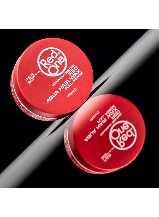 RedOne Hair Styling Wax Red 150 ml | Edge Control | Hair Gel Wax | Ultra Hold | Strawberry Scent | Men & Women Hair Wax | Maximum Control - Image 5