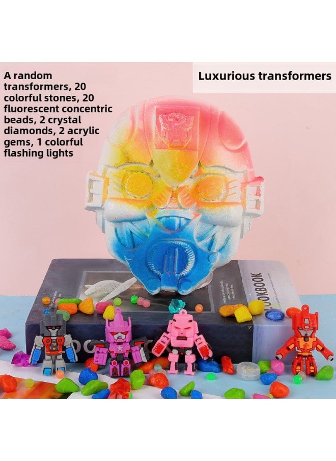 Generic - Ultraman Archaeological Digging Toys Blind Box Archaeological Dinosaur Fossils Children's Archaeological Educational Digging Gem Stall-Color:Galaxy Ultraman❤The Whole Box Put 60 - Image 1