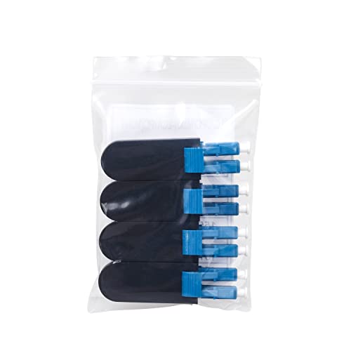 Duogalia LC/UPC Fiber Optic Loopback Adapter Optical Cable 9/125 Singlemode Test Adapter Connector for Testing Applications,4 Pack - Image 1