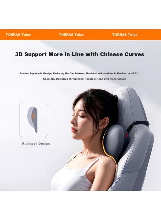 Torras Car Headrest, Seat Cushion, Neck Support Pillow, U-shaped Headrest, Memory Foam, Adjustable, Universal For Vehicles - Image 3