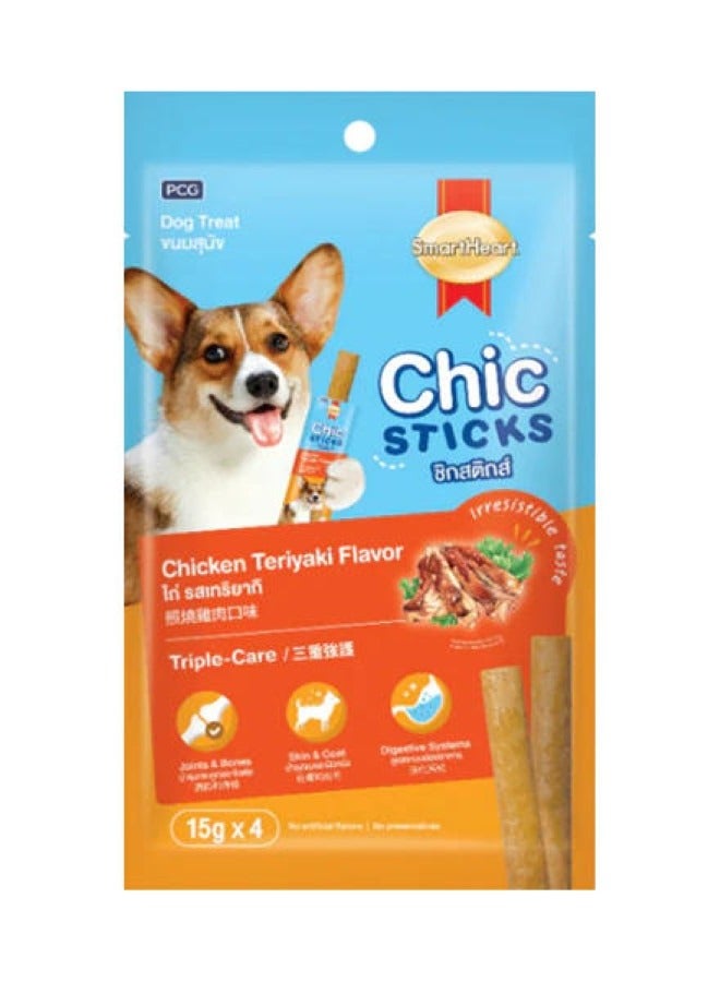 أصابع دجاج دوج شيك بنكهة ترياكي 60 جرام