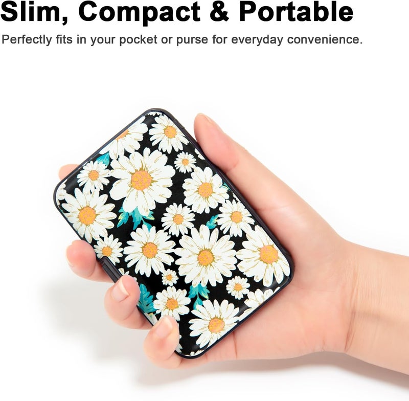 Kaabao Credit Card Holder Small RFID Blocking Wallet Business Metal Slim Mini Aluminum Hard Case for Women Men - Image 3