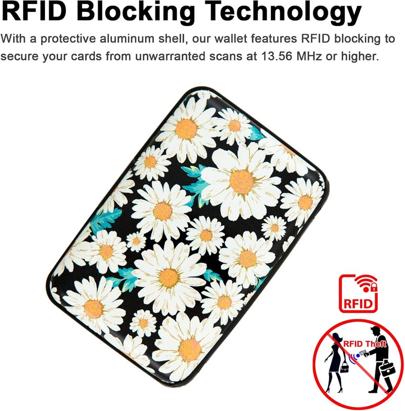 Kaabao Credit Card Holder Small RFID Blocking Wallet Business Metal Slim Mini Aluminum Hard Case for Women Men - Image 2