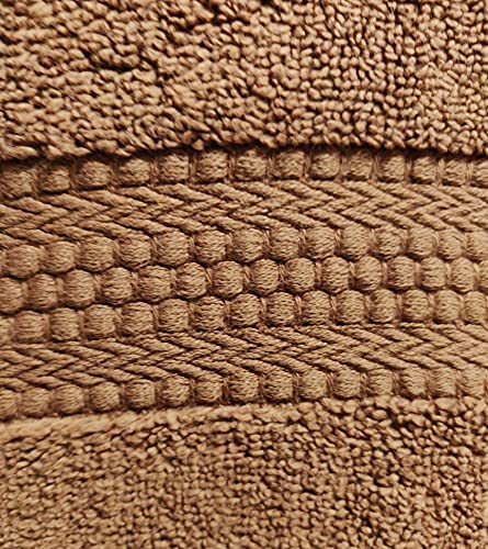 Bombay Dyeing Ultrx Zero Twist Plain 2 Piece Cotton Hand Towel (Brown) - Image 4