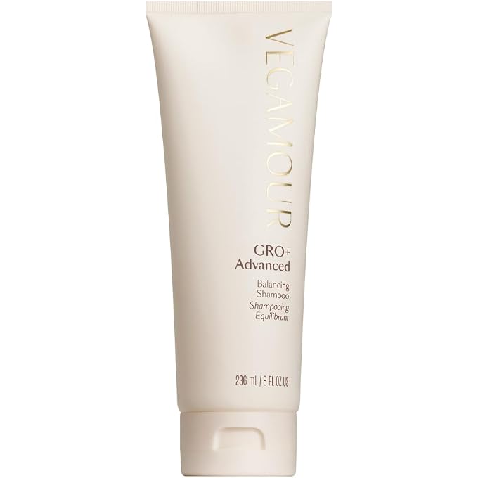 VEGAMOUR GRO+ Advanced Balancing Shampoo | Lightly Exfoliates, Cleanses and Removes Buildup Without Stripping | For Severe Signs of Thinning | Color Safe, Vegan, Cruelty-Free (8 Fl Oz) - Image 1