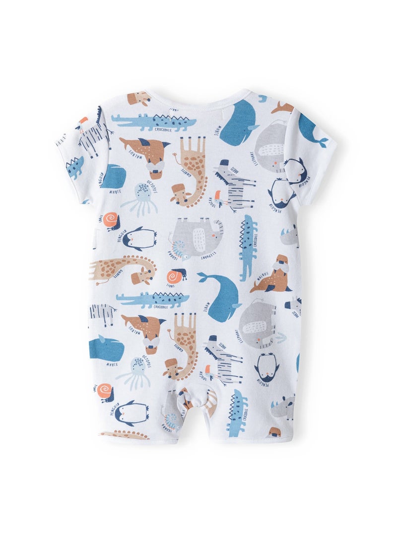 مينوتي طقم من 2 رومبرز أطفال بأكمام قصيرة وأزرار سفلية - Image 3