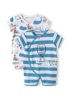 MINOTI Baby Boys 2-Pack Romper  - Image 1