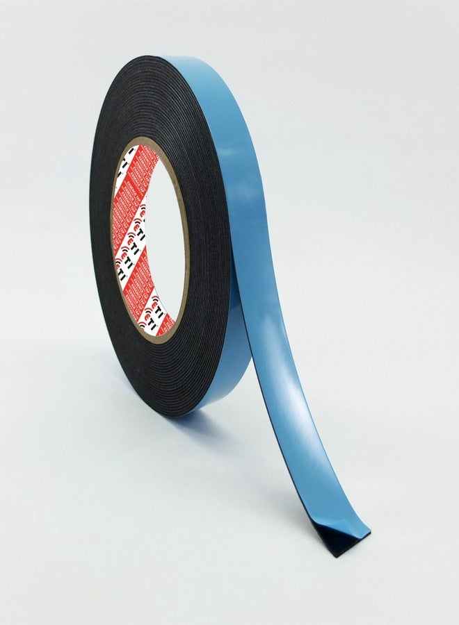 ETIPL DOUBLE SIDED BLUE PE FOAM ADHESIVE TAPE 24mm Width x 1mm Thickness x 8 Meter Length ROLLS (3) - Image 1