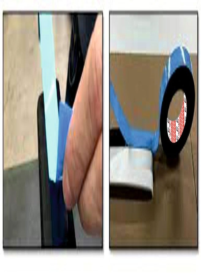 ETIPL DOUBLE SIDED BLUE PE FOAM ADHESIVE TAPE 24mm Width x 1mm Thickness x 8 Meter Length ROLLS (3) - Image 2
