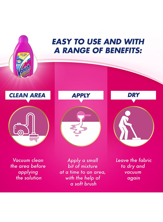 Vanish Stain Remover Carpet Shampoo 500ml - Image 5