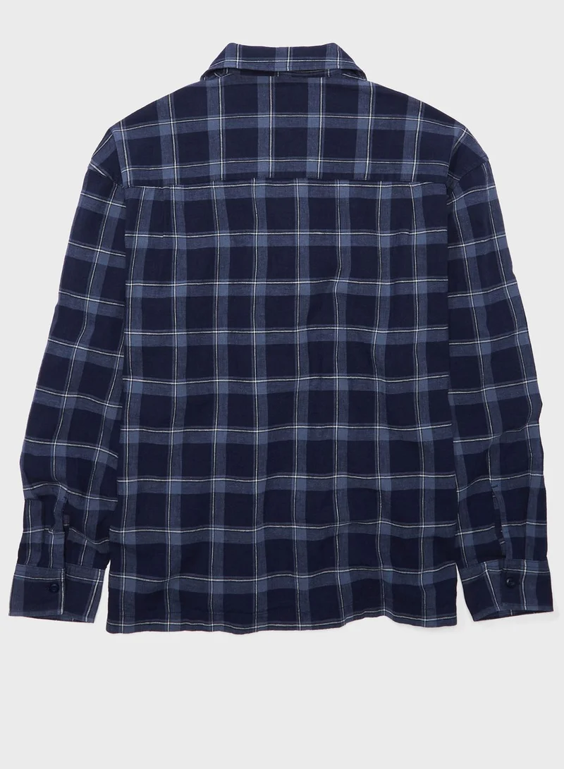 امريكان ايجل Checked Regular Fit Shirt