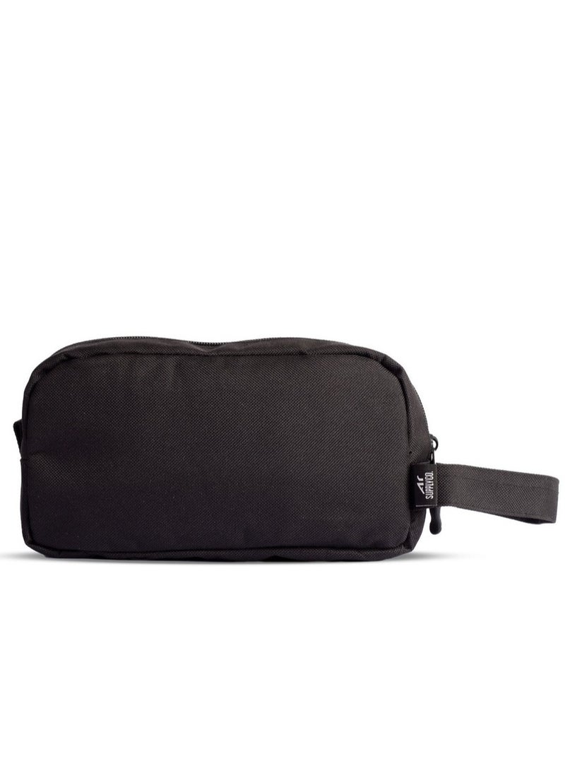 Ar supply AR Pluto by Arij Bags | Small handbag for everyday use, lightweight and easy to carry, main zipper compartment, additional inner pocket, suitable for outings and daily movement (23 × 14 × 6 cm) (Black) - Image 1