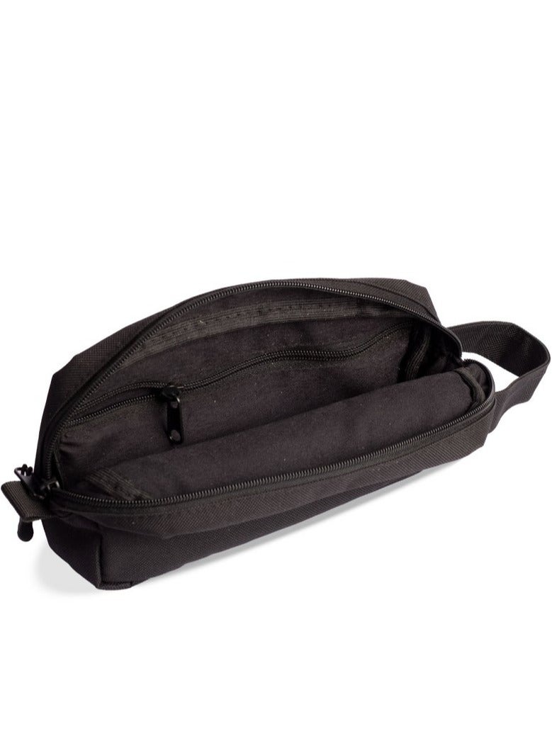 Ar supply AR Pluto by Arij Bags | Small handbag for everyday use, lightweight and easy to carry, main zipper compartment, additional inner pocket, suitable for outings and daily movement (23 × 14 × 6 cm) (Black) - Image 2