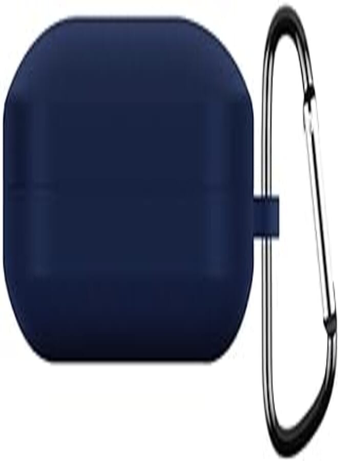Silicon Case With Keychain Ring For OnePlus buds pro 2 / OnePlus buds pro 2 case/OnePlus buds pro 2 Cover (Blue) 