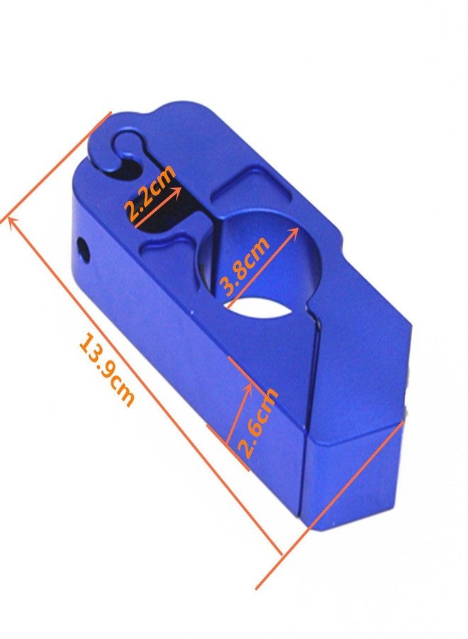 E-Bro® Motorcycle Handlebar Grip Brake Lever Lock,Anti Theft Security Caps-Lock (Blue) - Image 4