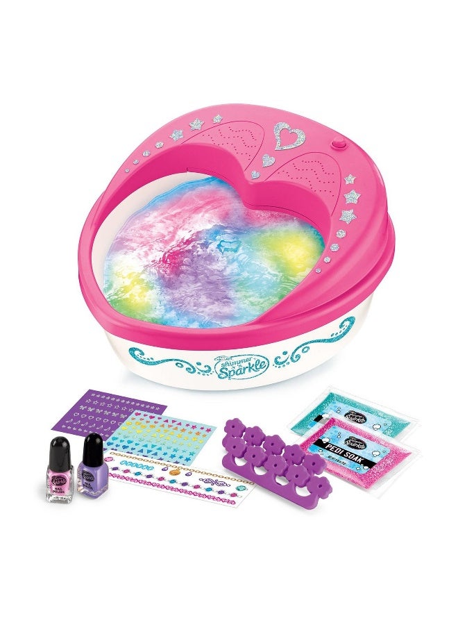 Shimmer N Sparkle Cra-Z-Art Shimmer 'N Sparkle 5-in-1 Light Up Super Spa Salon Kit - Image 2