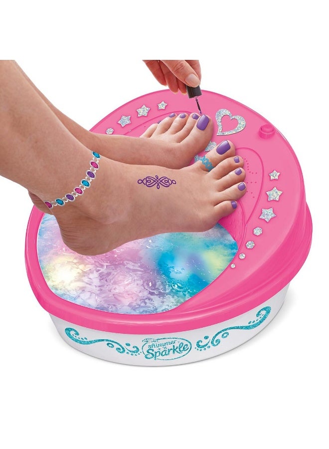 Shimmer N Sparkle Cra-Z-Art Shimmer 'N Sparkle 5-in-1 Light Up Super Spa Salon Kit - Image 4
