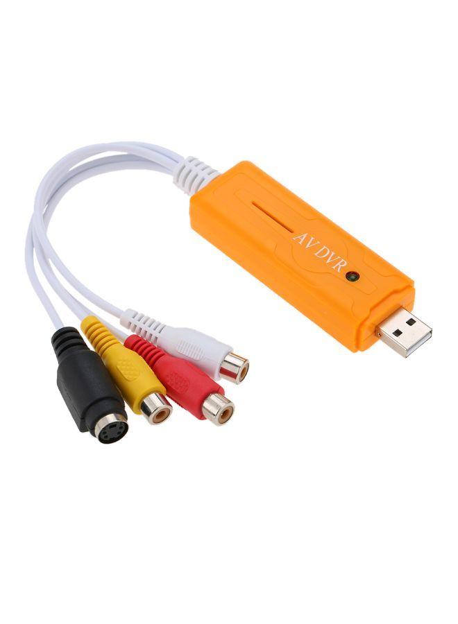 NIBEMINENT USB 2.0 Video Adapter Orange/White/Red - Image 1