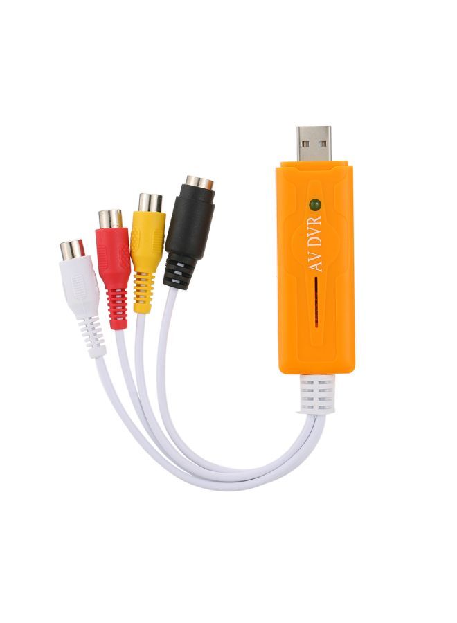 NIBEMINENT USB 2.0 Video Adapter Orange/White/Red - Image 2