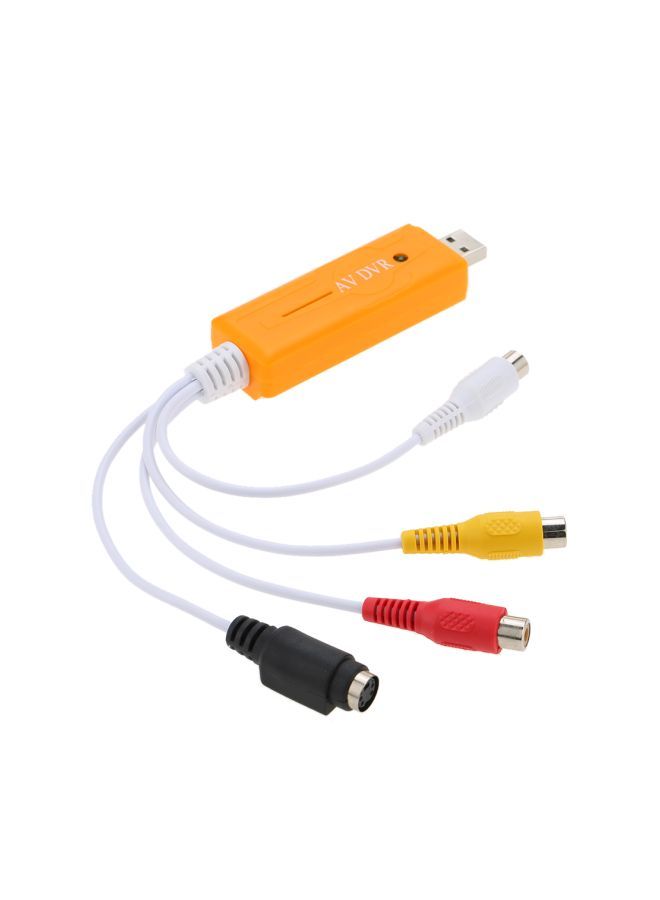 NIBEMINENT USB 2.0 Video Adapter Orange/White/Red - Image 4