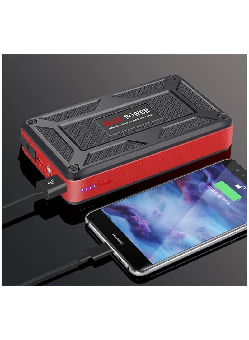 Portable Car Jump Starter Power Bank 18000mAh Battery  For Mobile Phones Tablets Car Emergency Booster And Starting Device - Image 3