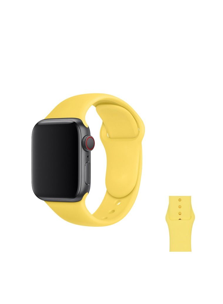 Apple Watch Band 41mm 40mm 38mm Soft Silicone Sport Band Replacement Wrist Strap Compatible for iWatch Apple Watch Series 7/SE/6/5/4/3/2/1 (41mm/40mm/38mm)