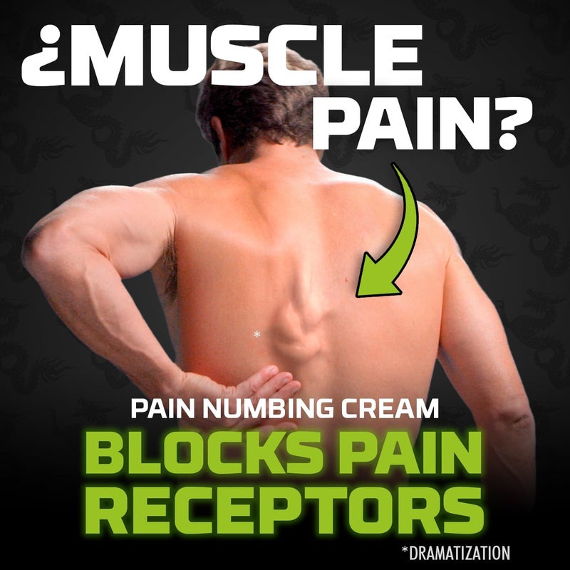 Dragon كريم تخدير التنين ليدوكائين 4 أقصى قوة كريم تخدير موضعي مسكن للألم مع ليدوكائين لتخفيف آلام العضلات كريم للركب والقدمين 27 أونصة 3 عبوات - Image 2