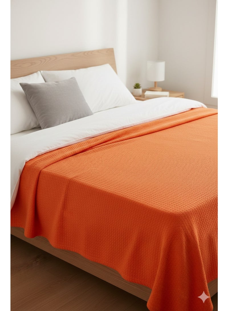 Nile Weave Elegant Egyptian Cotton Orchid Throw Blanket – ultra-soft, lightweight, and beautifully crafted. Enjoy luxurious comfort, breathable warmth, and timeless sophistication in any room. - Image 2
