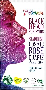 7th Heaven Pink Oxygen Bubble Sheet Mask with Refreshing Grapefruit and Detoxifying Oxygen Bubbles for Quick Cleansing Hydration Ideal for Normal Combination and Dry Skin 10ml