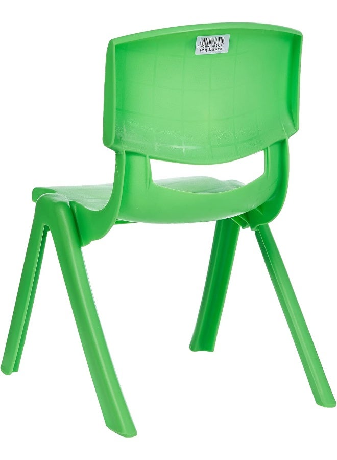 ESQUBE Esqube Baby Chair Kids Plastic School Study Chair Green Color  - Image 3