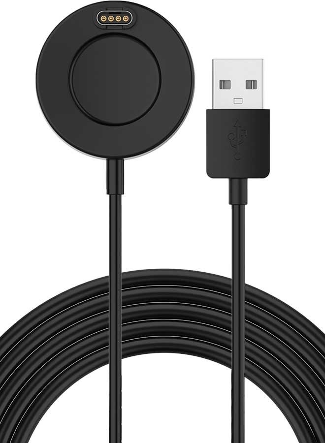 بشكل مختصر منصة شاحنة سلك شحن USB-A لـ Garmin Vivoactive 6/5/4/3 1 متر لـ Garmin Tactix8 AMOLED/Solar Venu 3 3S Instinct Fenix 7 7S 7X 6 6S 6X/5 5S 5X/Forerunner 955 265 265S 965 158 - Image 1