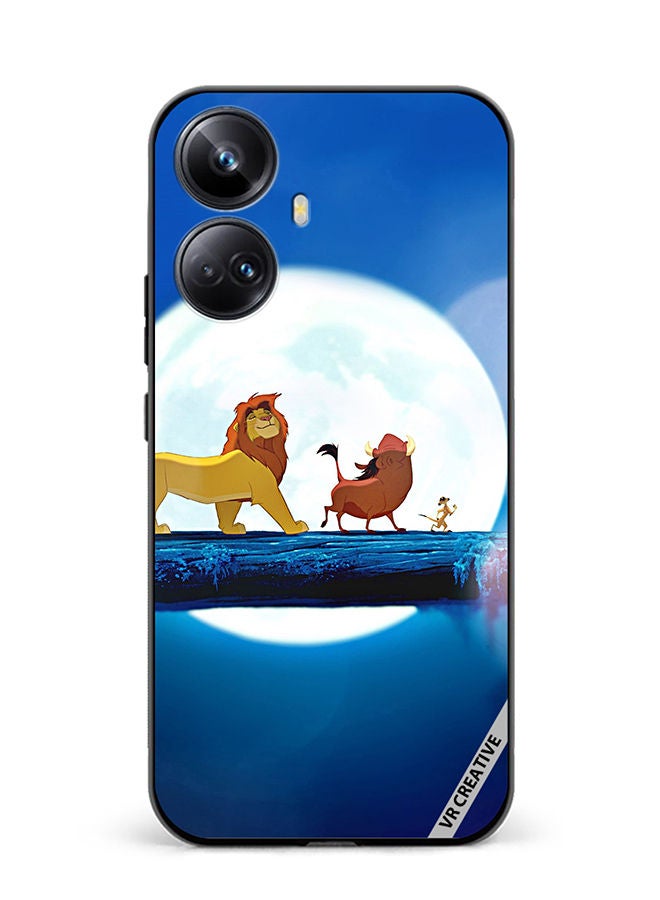 VR CREATIVE Protective Case Cover For Realme 10 Pro Plus Lion King Design Multicolour - Image 1