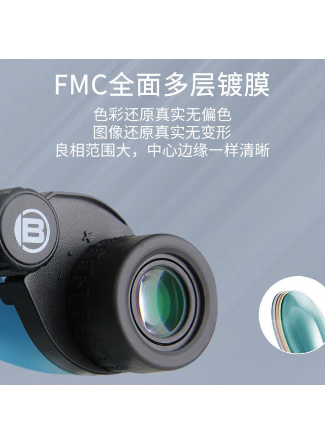 Bresser Germany Bresser White Elf 7x20 Compact Portable Binoculars With Ultra-wide Field Of View For Concerts And Theater