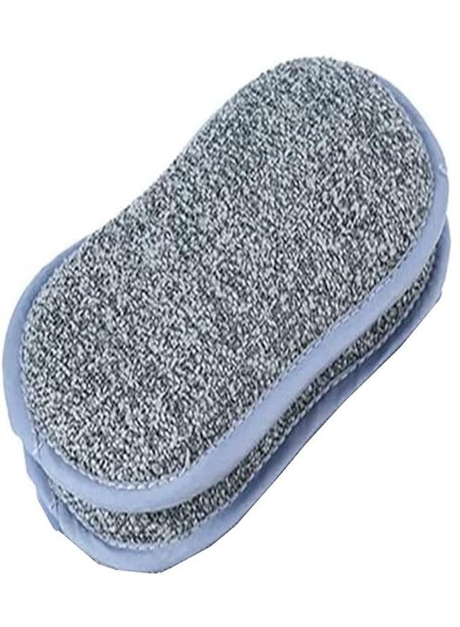 LISHER Innovative Multi-Purpose Scrub Sponge Pad,Non-Scratch Microfiber Reusable Sponges,Heavy Duty Scrubber for Kitchen Cleaning Dishes Non-Scratch Microfiber Sponge,Effortless Cleaning (Pack of 1) - Image 1